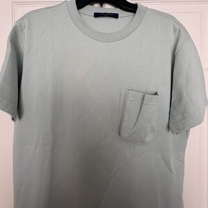 Louis Vuitton Monogram Knit T-Shirt with pocket– Men’s